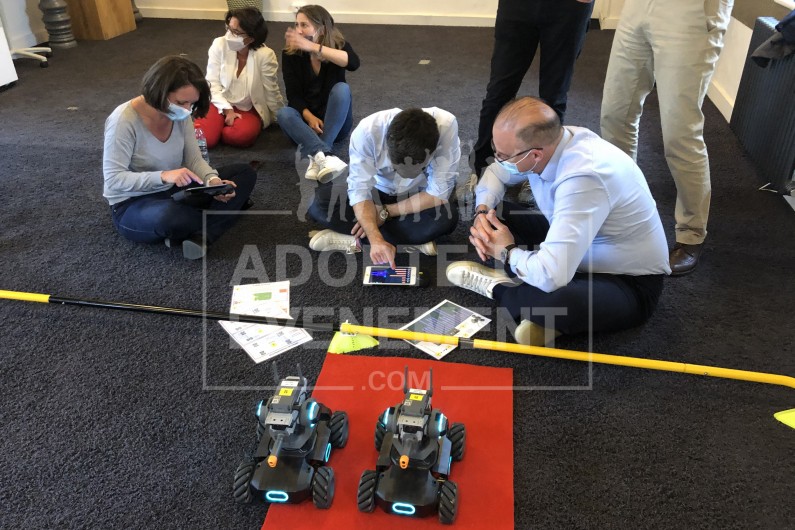 TEAM BUILDING ROBOTS ANIMATION SEMINAIRE | adopte-un-evenement