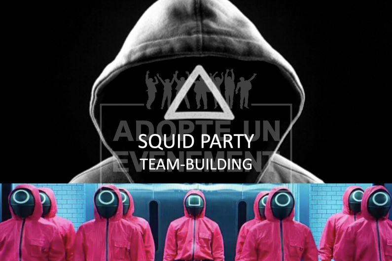 SQUID GAME - ANIMATION TEAM BUILDING | adopte-un-evenement