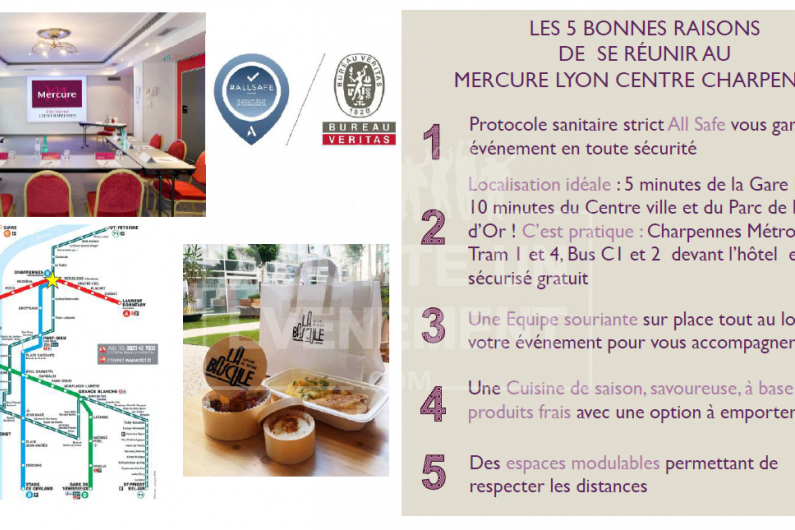 HOTEL LYON MERCURE LYON CENTRE CHARPENNES 5 MINUTES GARE REUNION SEMINAIRE LYON | adopte-un-evenement